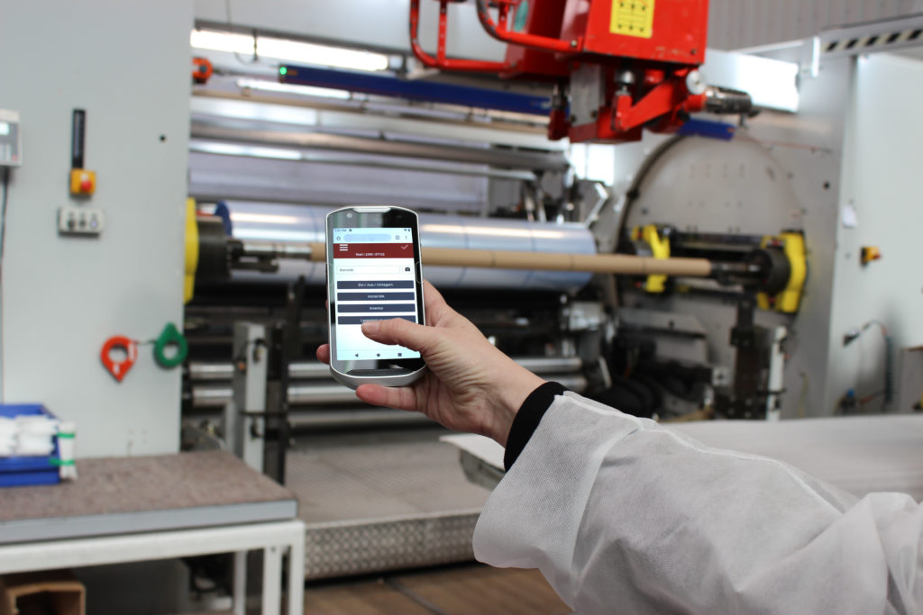 COAGO-Mobile Device vor Extruder