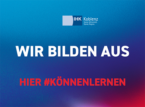 IHK-Websticker "Wir bilden aus"